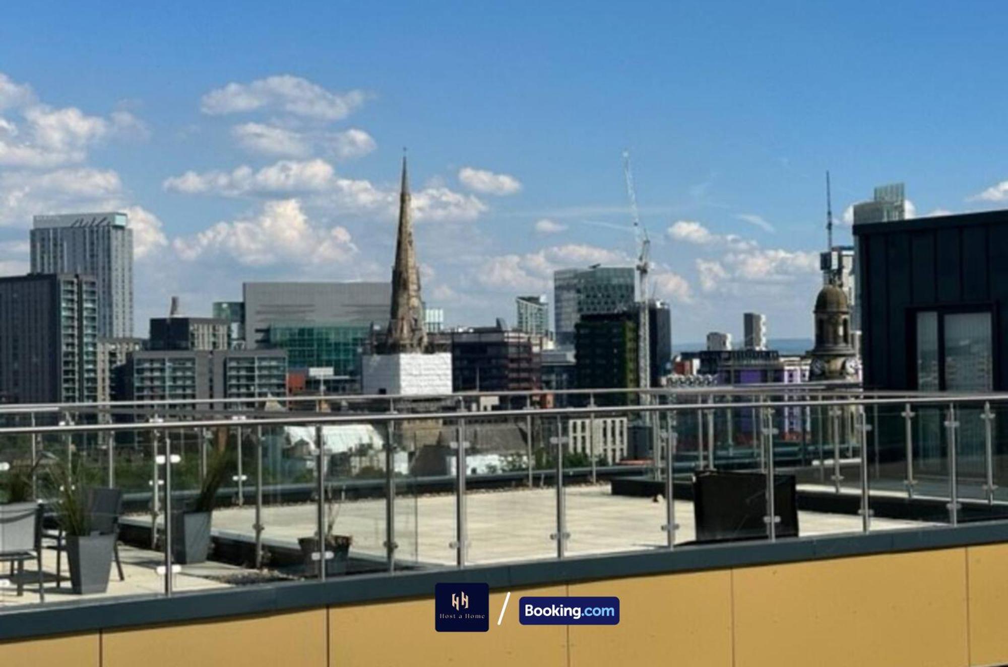 2 Bedroom Penthouse By Host A Home Short Lets & Serviced Accommodation Manchester With Free Wifi Esterno foto